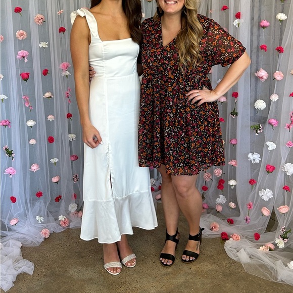 Show Me Your Mumu Garden Midi Dress - Ivory - Picture 2 of 3